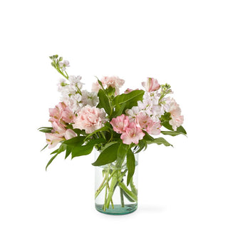 Pink flowers in a vase. We deliver to Toronto and GTA.