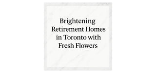 Flowers have a special way of lifting spirits — their colors, fragrance, and beauty can bring comfort and joy to anyone, especially seniors living in retirement or nursing homes.