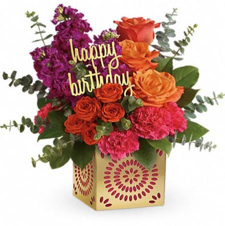 Birthday flowers as a surprise. offer same-day delivery to Toronto