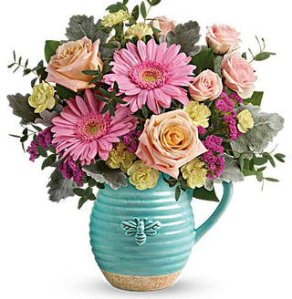 Teleflora's Bee Delighted Bouquet