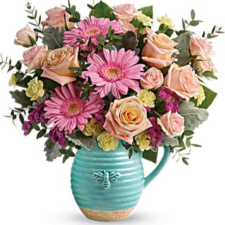 Teleflora's Bee Delighted Bouquet