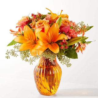 Orange Lilies Fall Flowers Florist Thornhill, Markham