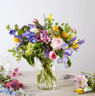 Tradiciones pastel: un original de floristería 