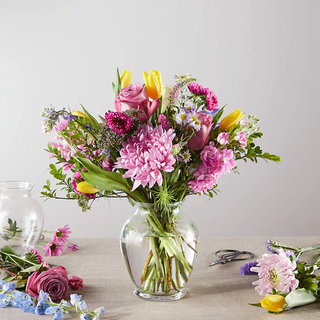 Tradiciones pastel: un original de floristería 