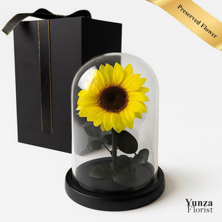 Single Preserved/eternal Sunflower. Perfect gift for Mother's Day